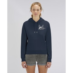Cowgirl Hoodie - Serenity Horses - French Navy